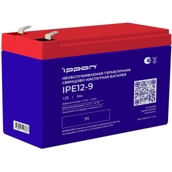 Аккумуляторная батарея IPPON IPE12-9 12В 9Ач