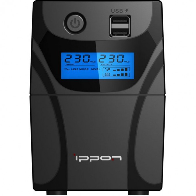 Источник бесперебойного питания IPPON BACK POWER PRO II 600 1030300 Источник бесперебойного питания IPPON BACK POWER PRO II 600 1030300