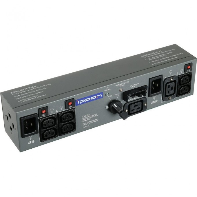 Устройство распределения питания IPPON BYPASS PDU 16 1000795 Устройство распределения питания IPPON BYPASS PDU 16 1000795